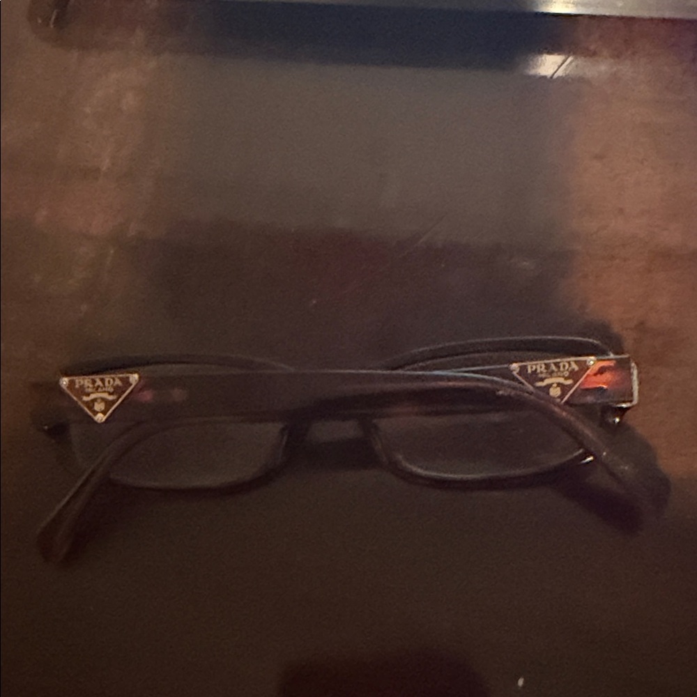Prada Black Designer Eyewear 51-16